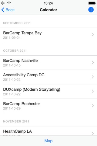Barcamps-USA screenshot 3