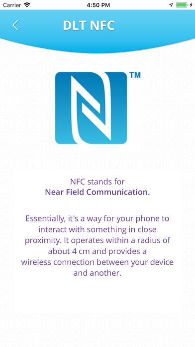 DLT-NFC screenshot 3
