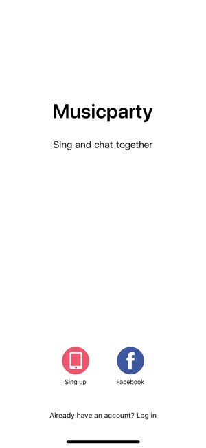 Musicparty-Sing and chat