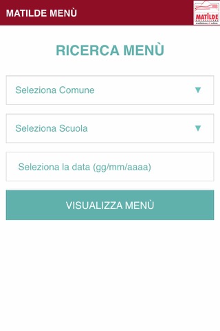 Matilde Menu - náhled