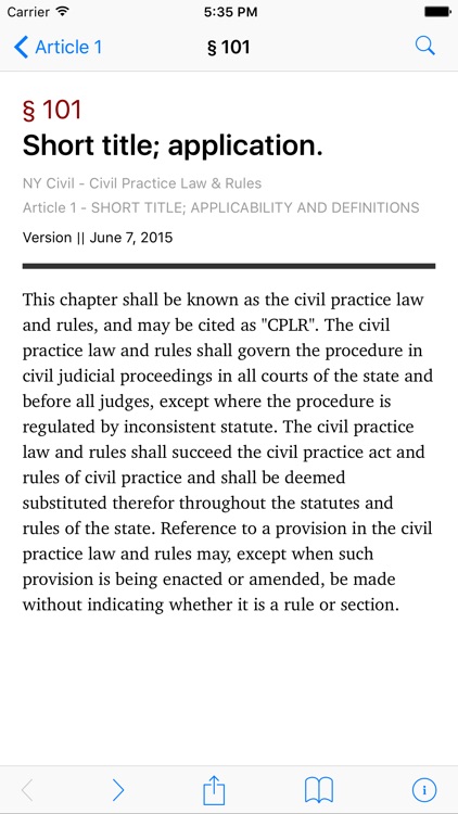 New York Civil Practice Law and Rules (LawStack)