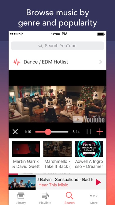 Mu - Online Music App screenshot 3