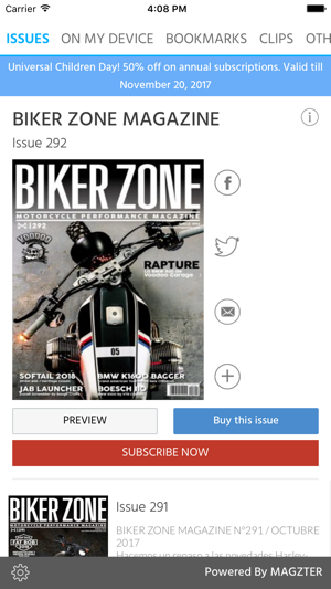 BIKER ZONE MAGAZINE(圖1)-速報App