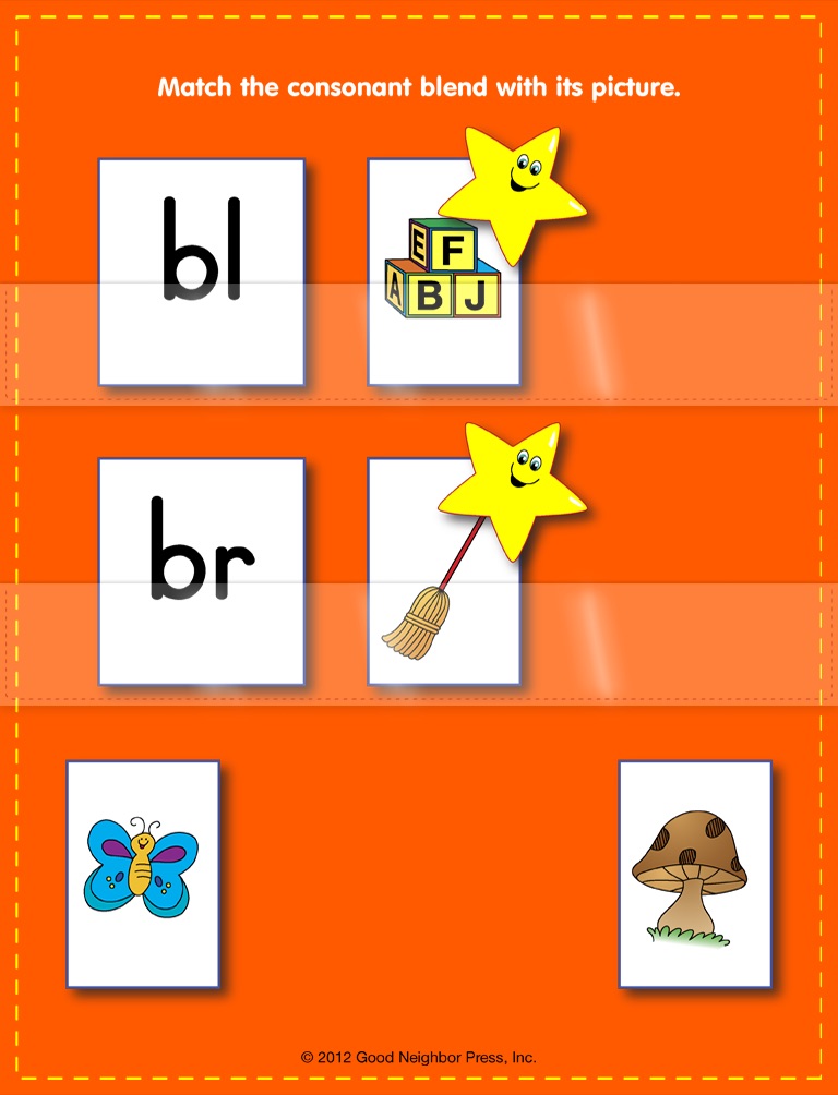 Consonant Blends and Digraphs screenshot 4