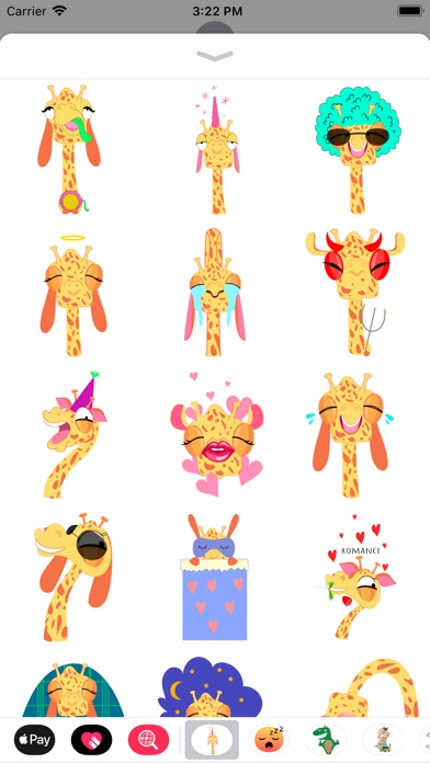 Jeff the Giraffe Stickers screenshot 2