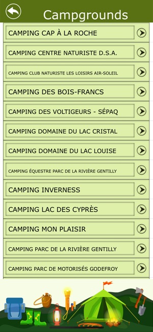 Quebec Campgrounds & Trails(圖3)-速報App