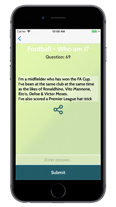 Football Quiz - Who Am I? screenshot 4
