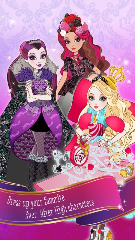 ever after high dress up games apple white