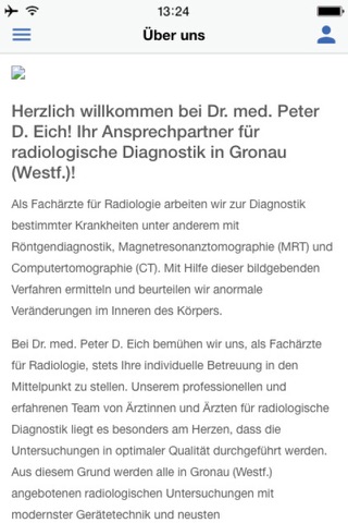 Radiologie Zentrum Gronau screenshot 2