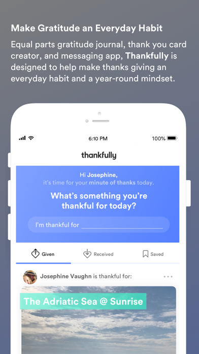 Thankfully - Just Say Thanks screenshot 3