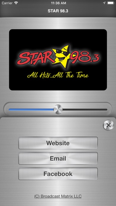 STAR 98.3 screenshot 2