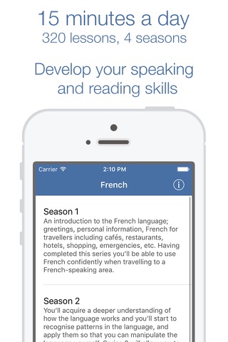 French audio course. learn language fast yourself screenshot 2