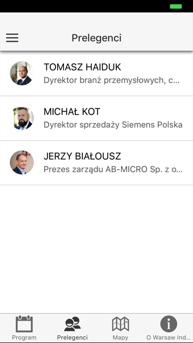 Warsaw Industry Week App screenshot 3