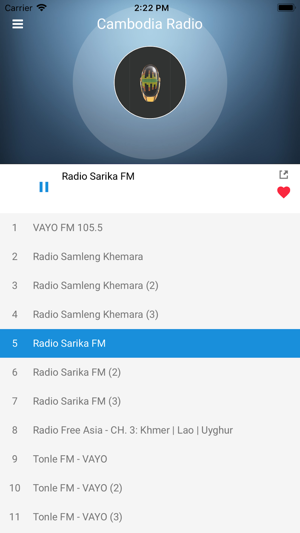 Cambodia Radio Station: Khmer(圖4)-速報App