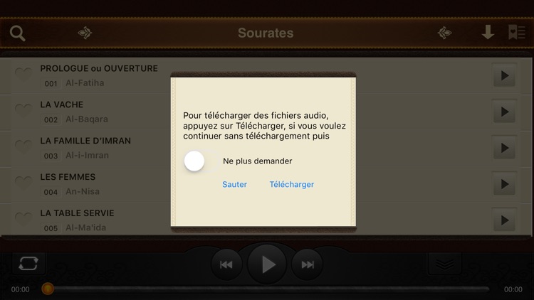 Le Coran. Audio Texte