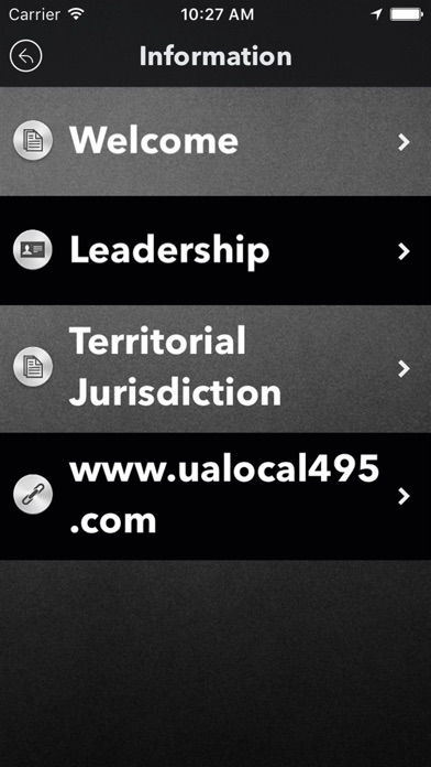 UA Local Union 495 screenshot 2