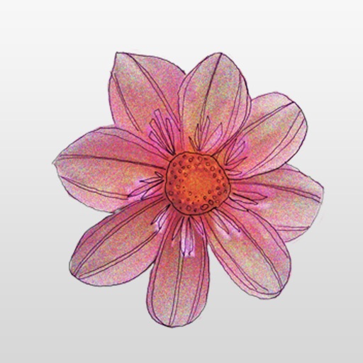 Pink Flower Sticker Pack icon