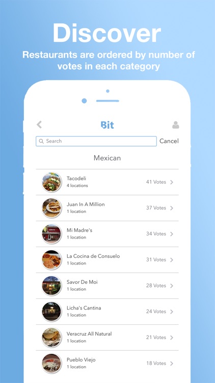 Bit - Food & Restaurant Finder