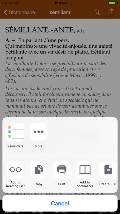 Dictionnaire