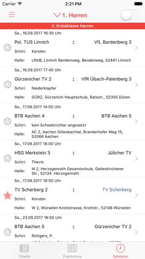 TV Scherberg Handball(圖2)-速報App