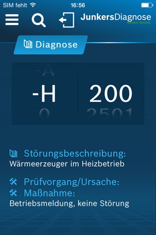 Bosch EasyService screenshot 2