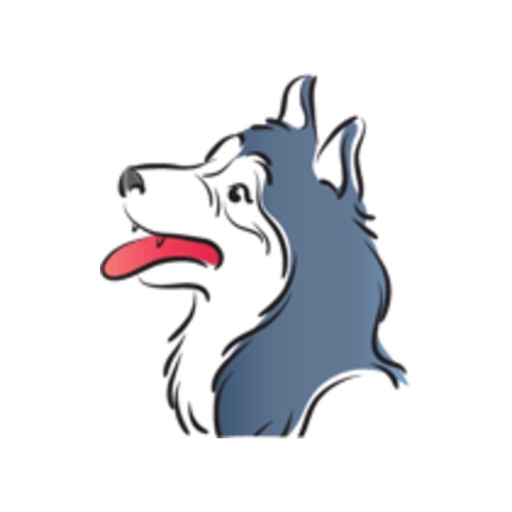 Blue Husky icon