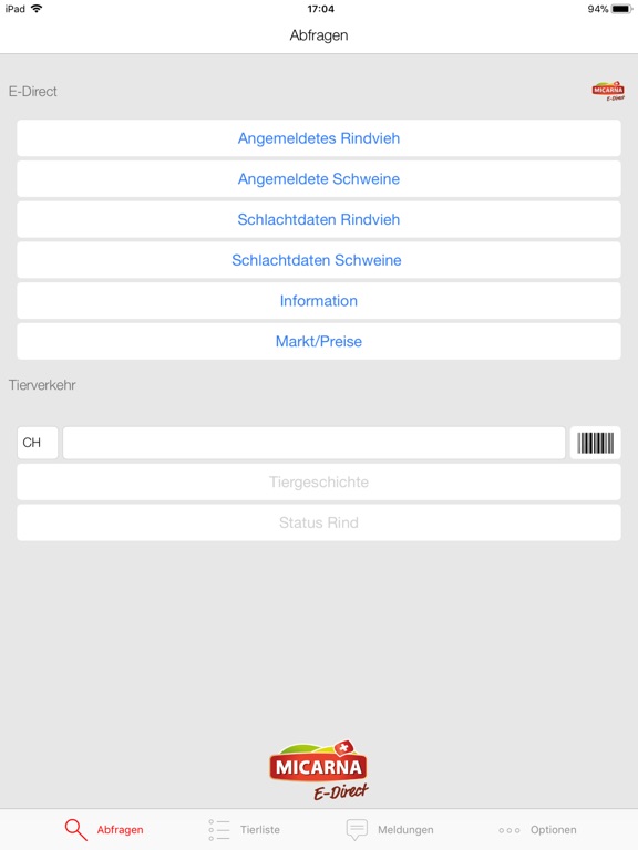 iPad Image of Micarna E-Direct