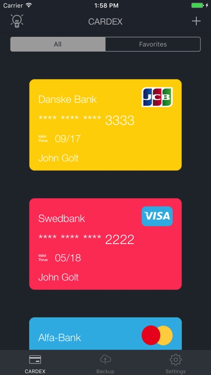 Cardex Pro - Bank Card Holder