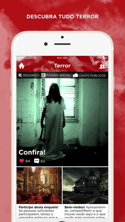 Terror Amino em Português