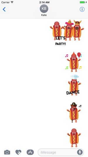 Hotdog Animated Stickers(圖2)-速報App