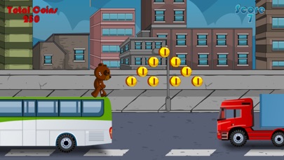 Teddy Bear in Traffic screenshot 2