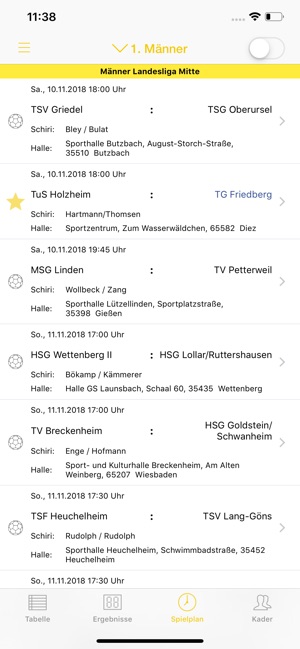 TG Friedberg Handball(圖2)-速報App