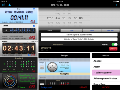 Countdown Timer - náhled