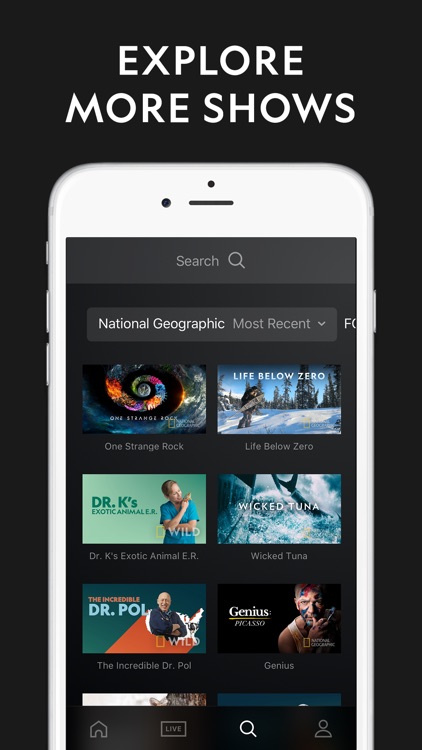 Nat Geo TV: Live & On Demand