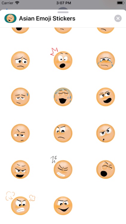 Asian Emoji Stickers screenshot-3