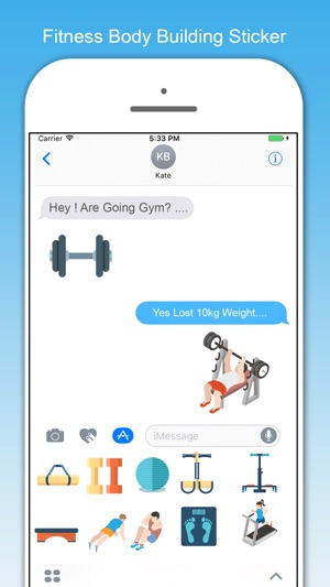 Just Fitness Stickers(圖3)-速報App