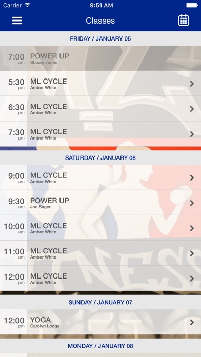 ML Fitness's Interactive App screenshot 3