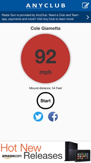 AnyClub Radar Gun(圖2)-速報App
