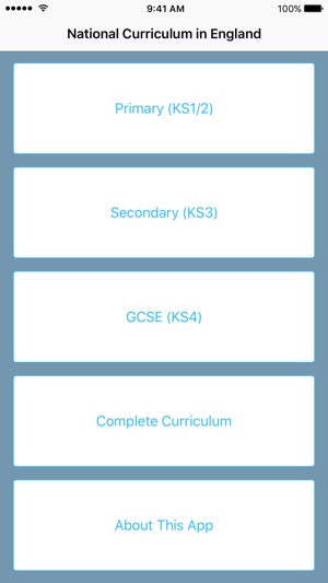 National Curriculum in England