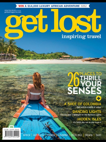 Скриншот из get lost Travel Magazine