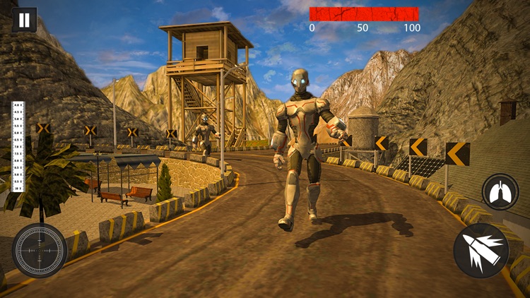 Robot Invasion-Lone Sniper 3D screenshot-7