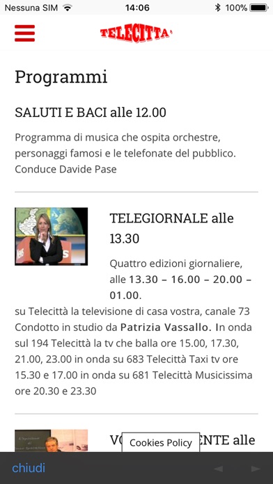 Telecittà screenshot 3