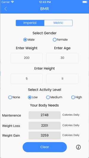 FitCal - Fitness Calculator(圖2)-速報App