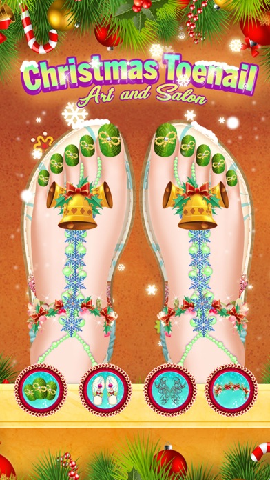 Christmas Toe Nailart andSalon screenshot 2