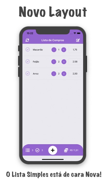 Grocery list - Lista Simples