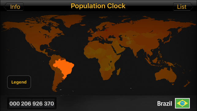 Population Clock HD(圖2)-速報App