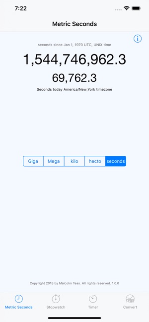 Metric Seconds(圖1)-速報App