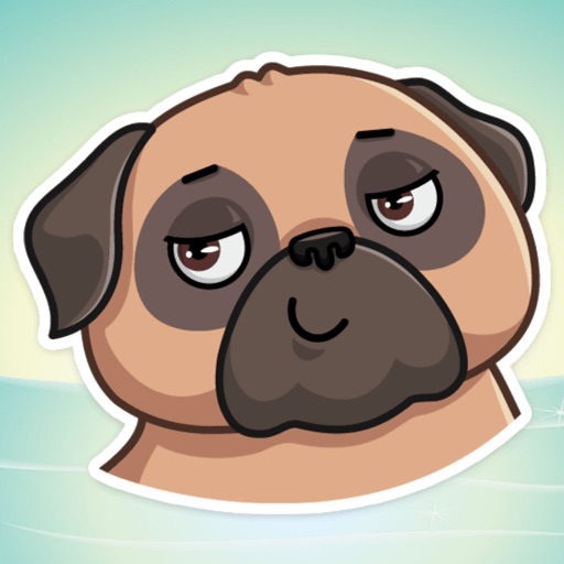 Boone The Pug! Stickers icon