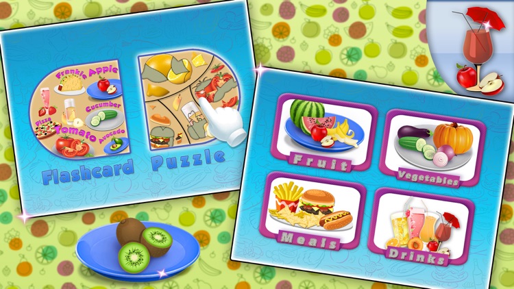 Food Learning Puzzle Activity