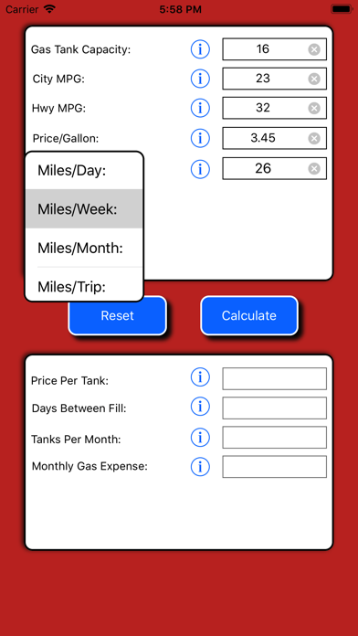 How to cancel & delete Gas Expense Calculator from iphone & ipad 3